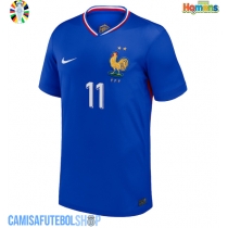 Camisa de time de futebol França Ousmane Dembele #11 Replicas 1º Equipamento Europeu 2024 Manga Curta